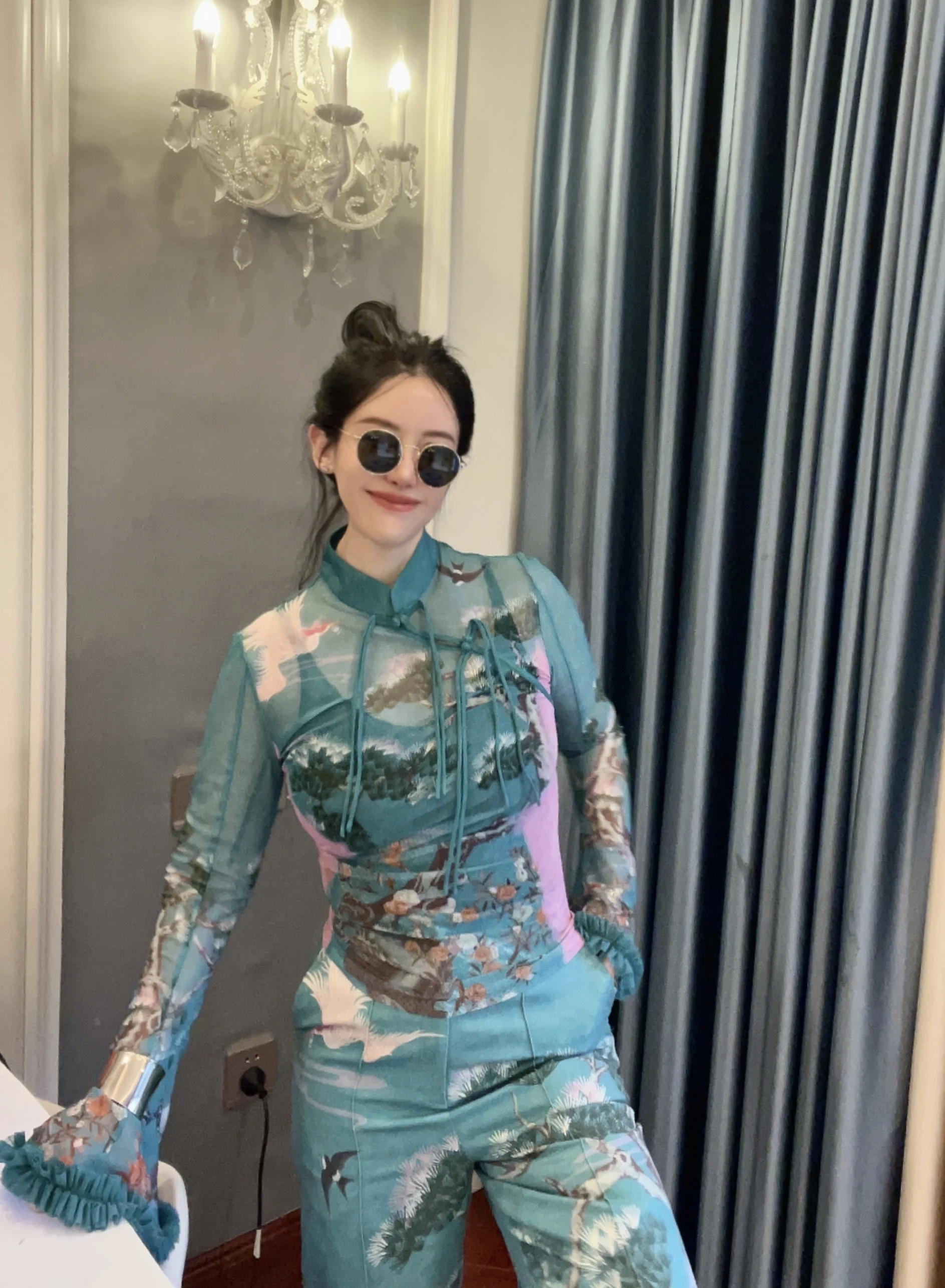 Original SE Chinese Sle Printed Straight Leg Pants Casual Trousers National Sle Women's Premium Faion
Original SE Chinese Sle Printed Straight Leg Pants Casual Trousers National Sle Women's Premium Faion