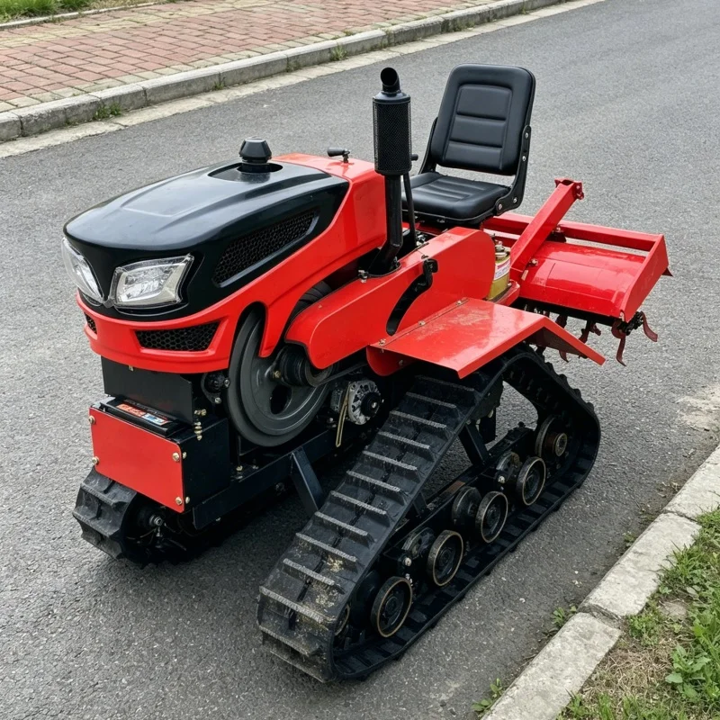 Customized EMC Compliant Tracked Rotary Tiller, Farm Cultivator, Agricultural Ploughing & Tilling Equipment
Customized EMC Compliant Tracked Rotary Tiller, Farm Cultivator, Agricultural Ploughing & Tilling Equipment