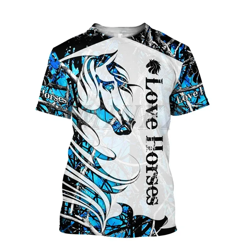 3D Printing Horse Shirt Unisex Fashion Women's Tee Shirt Large Loose O-Neck T-Shirt Casual Short Sleeve T Shirt Horse Clothes
3D Printing Horse Shirt Unisex Fashion Women's Tee Shirt Large Loose O-Neck T-Shirt Casual Short Sleeve T Shirt Horse Clothes