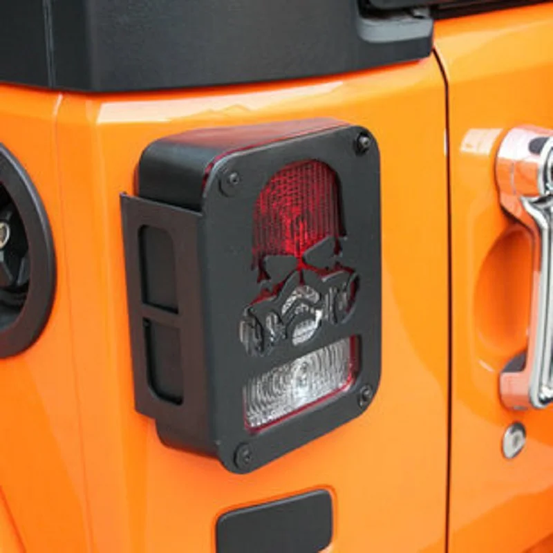 Steel Tail Light Skull Covers Lamp Cover Protective Luminaire for Jeep Wrangler JK 2007-2017 J015 LantSun
Steel Tail Light Skull Covers Lamp Cover Protective Luminaire for Jeep Wrangler JK 2007-2017 J015 LantSun