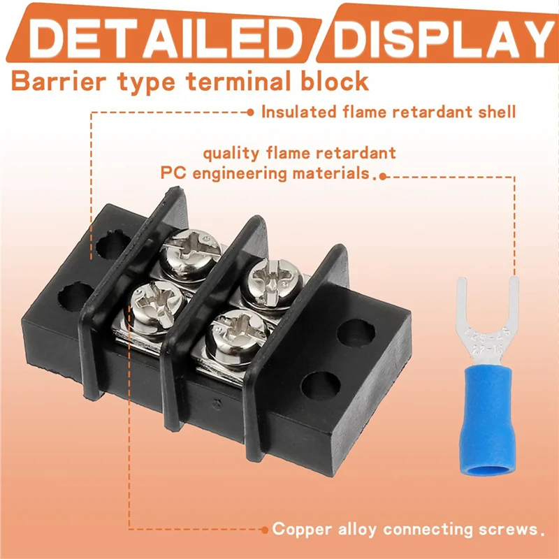 A98E-4PCS 12 цепей, 12 позиций, клеммная колодка 20-30A, 200-450 В, двухрядная винтовая клеммная колодка
A98E-4PCS 12 цепей, 12 позиций, клеммная колодка 20-30A, 200-450 В, двухрядная винтовая клеммная колодка
