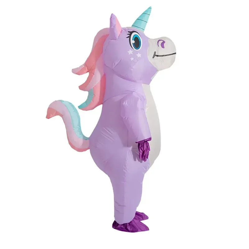Full Body Wearable Unicorn Inflatable Costume for Adult Kids with Blower 4 Colors Walking Unicorn Cosplay Suit for Party Show
Full Body Wearable Unicorn Inflatable Costume for Adult Kids with Blower 4 Colors Walking Unicorn Cosplay Suit for Party Show