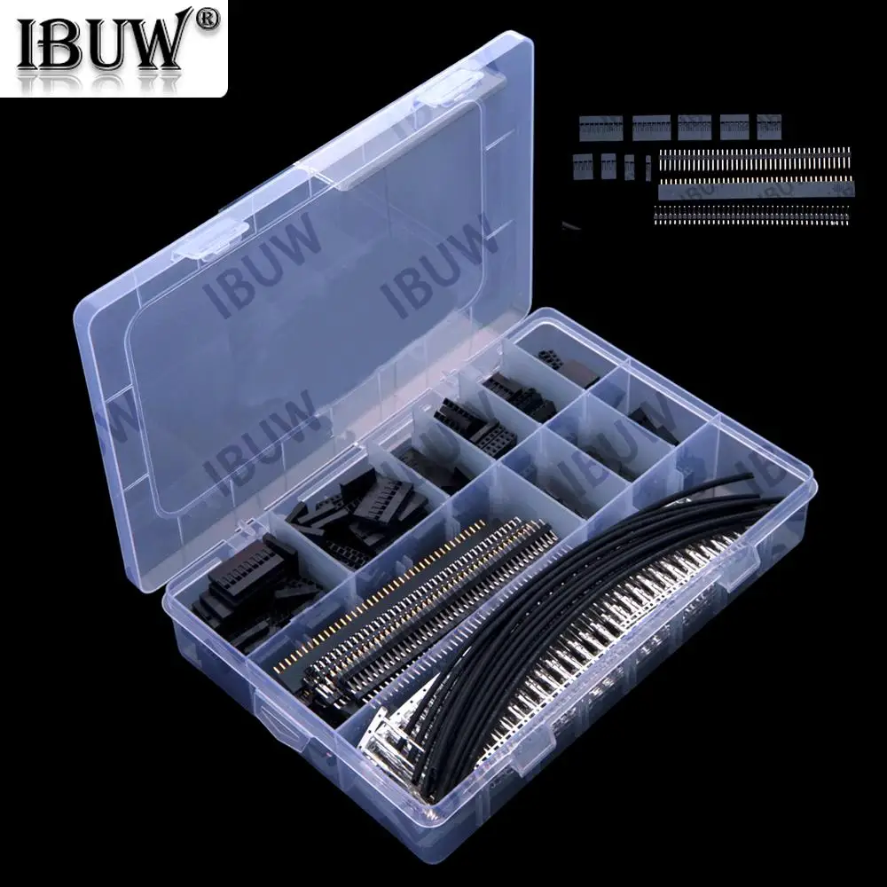 835PCS 2.54mm DuPont jumper connector headers pin headers female headers housings terminal kits heat shrink tubing 2.54mm
835PCS 2.54mm DuPont jumper connector headers pin headers female headers housings terminal kits heat shrink tubing 2.54mm