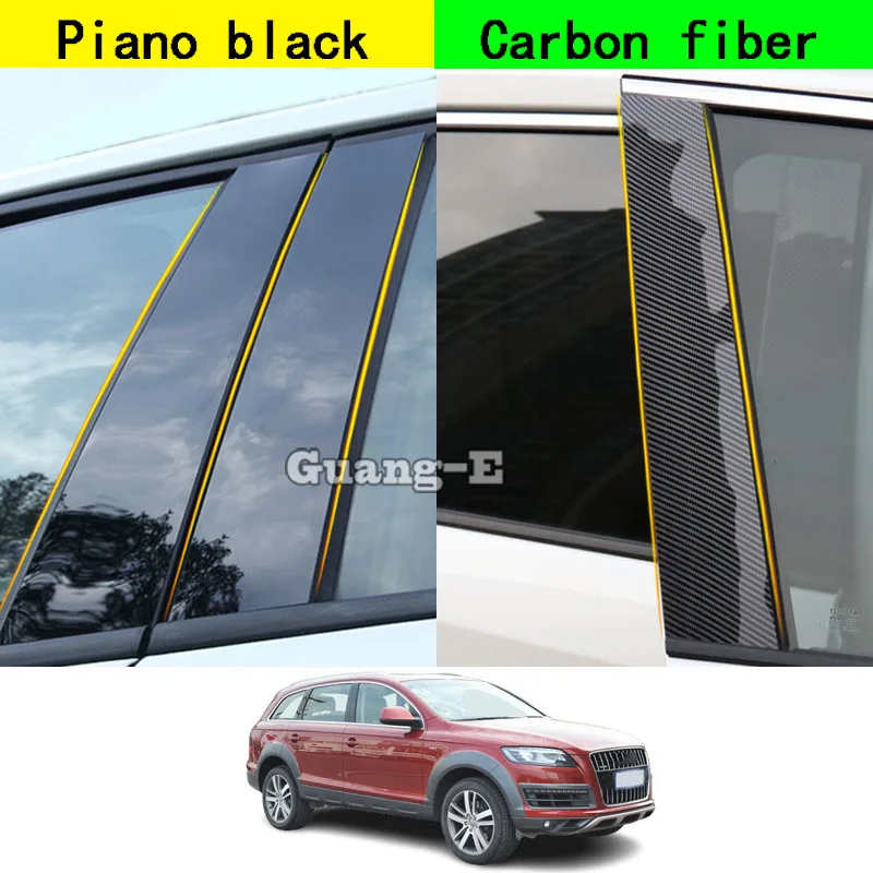 Car PC Material Pillar Post Cover Door Trim Window Molding Stickers Plate Accessories Decoration For Audi Q7 2006 2007 2008-2015
Car PC Material Pillar Post Cover Door Trim Window Molding Stickers Plate Accessories Decoration For Audi Q7 2006 2007 2008-2015