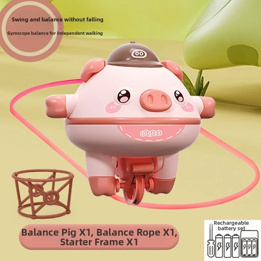 Cartoon Electric Balancing Dinosaur Toy Self-Balancing Unicycle Balanced Spinning Top Toy Rechargeable Tightrope Walking Toys
Cartoon Electric Balancing Dinosaur Toy Self-Balancing Unicycle Balanced Spinning Top Toy Rechargeable Tightrope Walking Toys