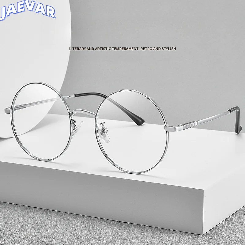 Ultra Light Titanium Eyeglass Frame Retro Large Circular Men's And Women's Eyeglass Frame Optical Prescription Frame L642
Ultra Light Titanium Eyeglass Frame Retro Large Circular Men's And Women's Eyeglass Frame Optical Prescription Frame L642