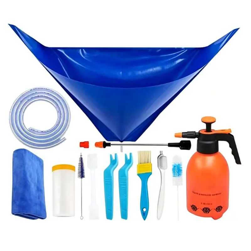 AB66-Professional AC Cleaning Kit With Waterproof PVC Cover Cleaning Kit Bag For Air Conditioners Bib Included
AB66-Professional AC Cleaning Kit With Waterproof PVC Cover Cleaning Kit Bag For Air Conditioners Bib Included