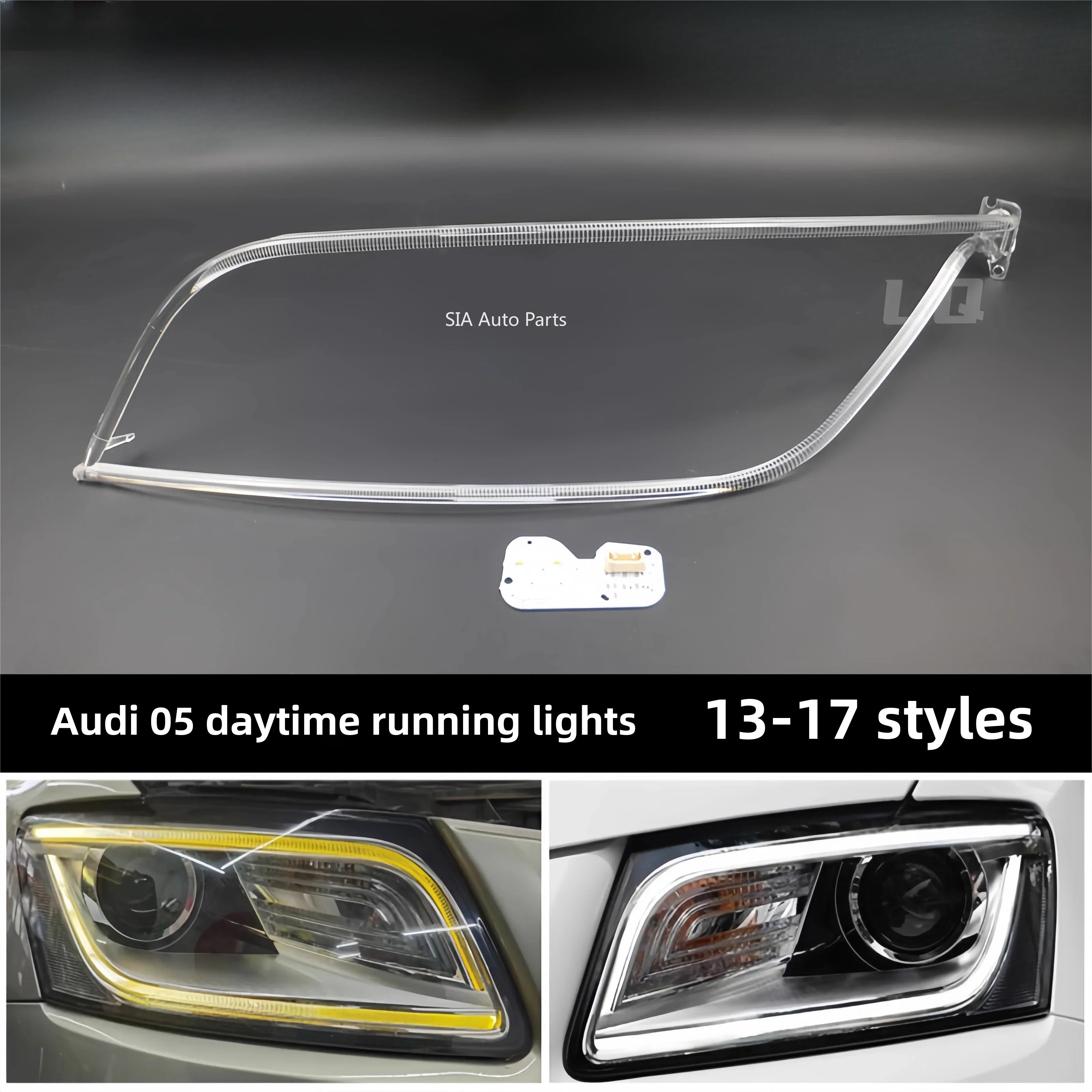 New For Audi Q5 2013-2018 SQ5 Car Headlight DRL Daytime Running lightAngel Eyes Acrylic guide plate Light Tube Angel Eyes Board
New For Audi Q5 2013-2018 SQ5 Car Headlight DRL Daytime Running lightAngel Eyes Acrylic guide plate Light Tube Angel Eyes Board