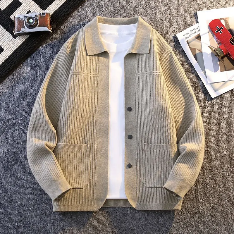 2026 Spring/Summer New Style Fashion-able Versatile Knitted Cardigan Men's Sweater Jacket
2026 Spring/Summer New Style Fashion-able Versatile Knitted Cardigan Men's Sweater Jacket
