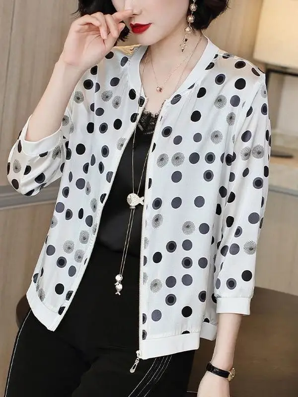 Women's Loose Chiffon Sun Protection Clothing Summer 2025 New Style UV Protection Popular Ladies Outerwear Short Coat
Women's Loose Chiffon Sun Protection Clothing Summer 2025 New Style UV Protection Popular Ladies Outerwear Short Coat