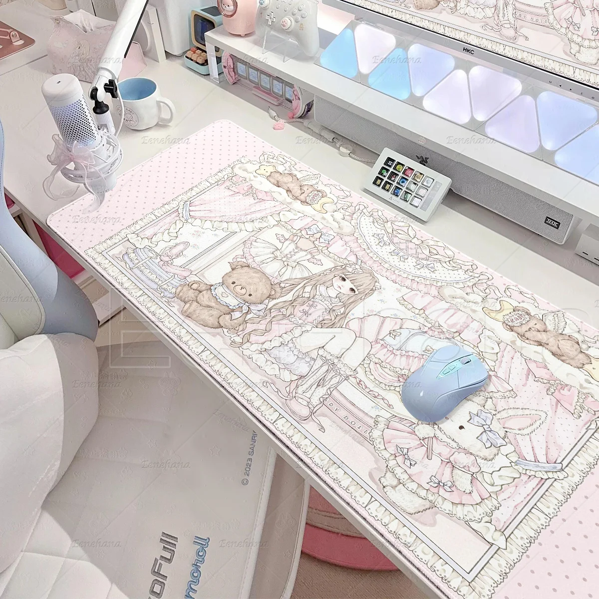 Pink Rococo Mouse Pad Loli Girl Large Gaming XXL Cute Bear & Bunny Non-slip Laptop Keyboard PC Gamer Office Exquisite Decoration
Pink Rococo Mouse Pad Loli Girl Large Gaming XXL Cute Bear & Bunny Non-slip Laptop Keyboard PC Gamer Office Exquisite Decoration