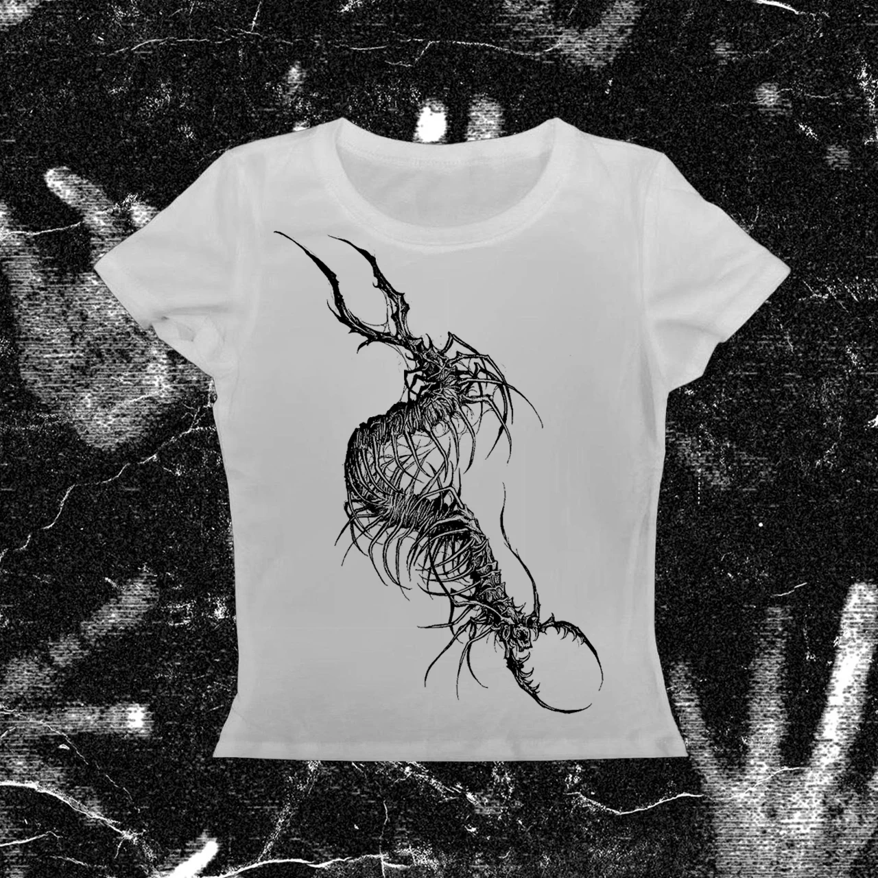 Gothic pattern Women's Camis Tops Garbage girl Print Crop Top Y2k style Clothes Emo Girls Sexy Grunge Corset leisure clothing
Gothic pattern Women's Camis Tops Garbage girl Print Crop Top Y2k style Clothes Emo Girls Sexy Grunge Corset leisure clothing