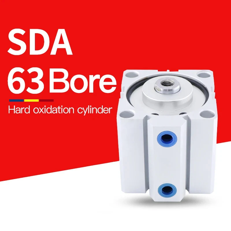 Free shipping SDA Type Pneumatic Cylinder 63mm Bore 5/10/15/20/25/30/35/40/45/50/60/70/75/80/90/100mm
Free shipping SDA Type Pneumatic Cylinder 63mm Bore 5/10/15/20/25/30/35/40/45/50/60/70/75/80/90/100mm