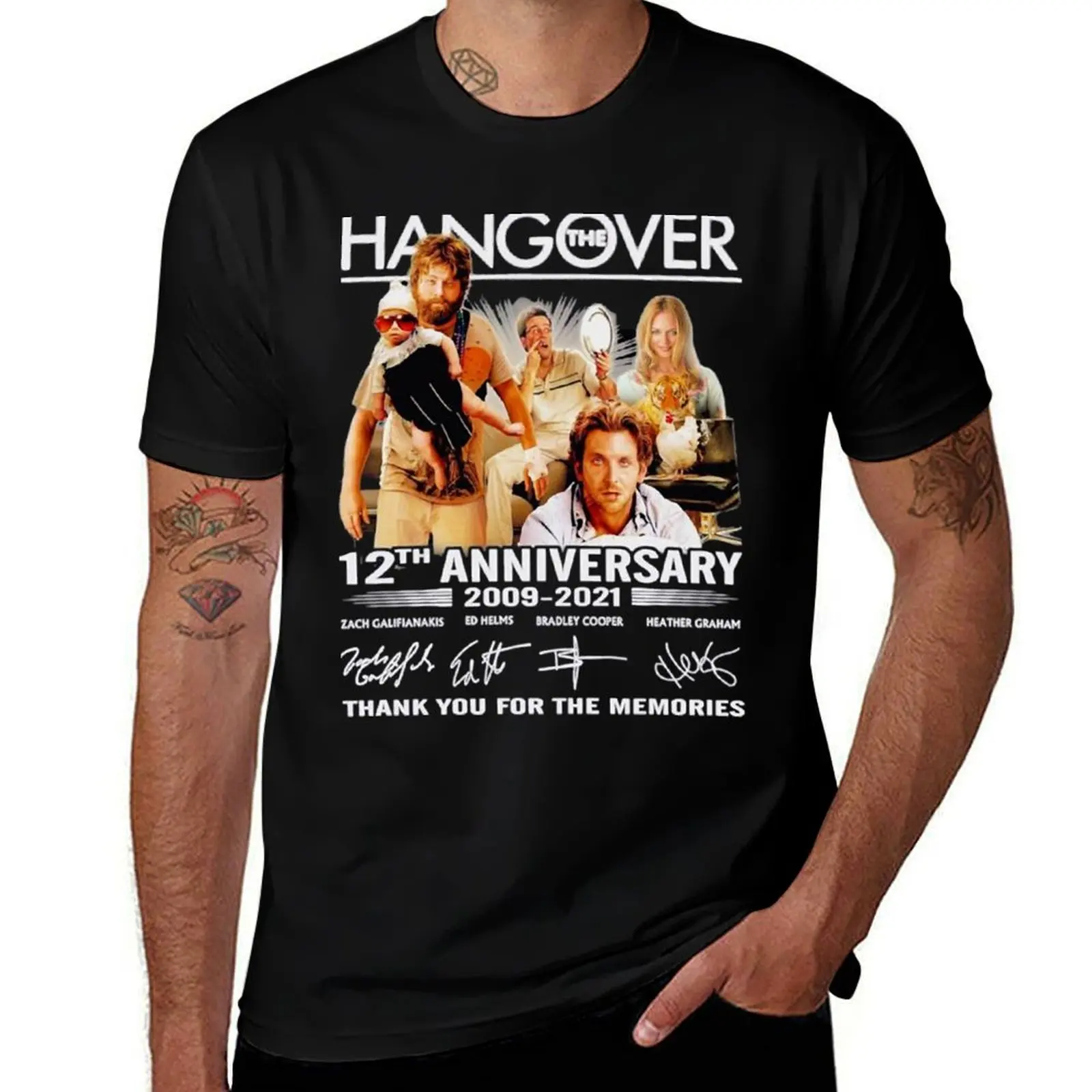 The Hangover movie 12th Anniversary 2021 signatures thank you for the memories Comedians And Funny C T-Shirt
The Hangover movie 12th Anniversary 2021 signatures thank you for the memories Comedians And Funny C T-Shirt