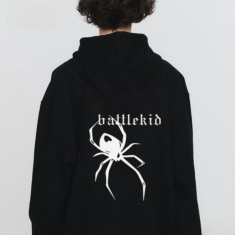Black Spider Hoodie Pure Cotton Men's Women's Spring Autumn Fashion Brand Color Heavyweight Hooded Fleece Top
Black Spider Hoodie Pure Cotton Men's Women's Spring Autumn Fashion Brand Color Heavyweight Hooded Fleece Top