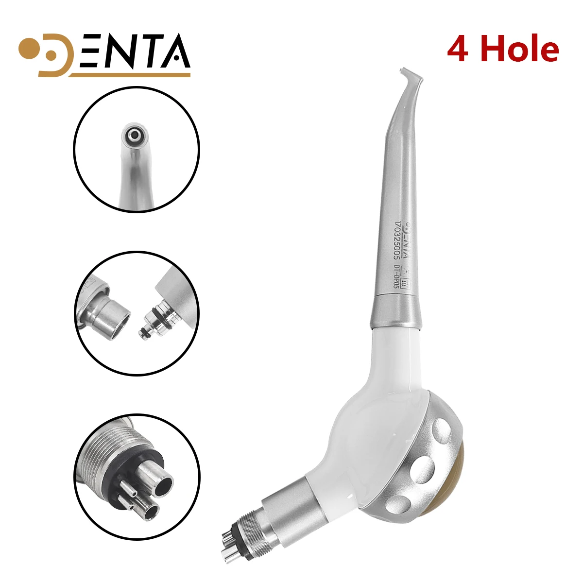 4 Holes Dental Equipment Air Whitening Spray Teeth Whitening/Cleaning Spary Polisher Bicarbonate Oral Hygiene Polishing Tool
4 Holes Dental Equipment Air Whitening Spray Teeth Whitening/Cleaning Spary Polisher Bicarbonate Oral Hygiene Polishing Tool