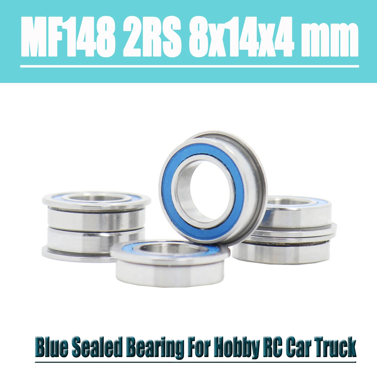10PC FUSHI MF148 2RS Bearings Blue Sealed 8x14x4 mm , ABEC-3 MF148RS Ball Bearing Parts For Hobby RC Car Truck
10PC FUSHI MF148 2RS Bearings Blue Sealed 8x14x4 mm , ABEC-3 MF148RS Ball Bearing Parts For Hobby RC Car Truck