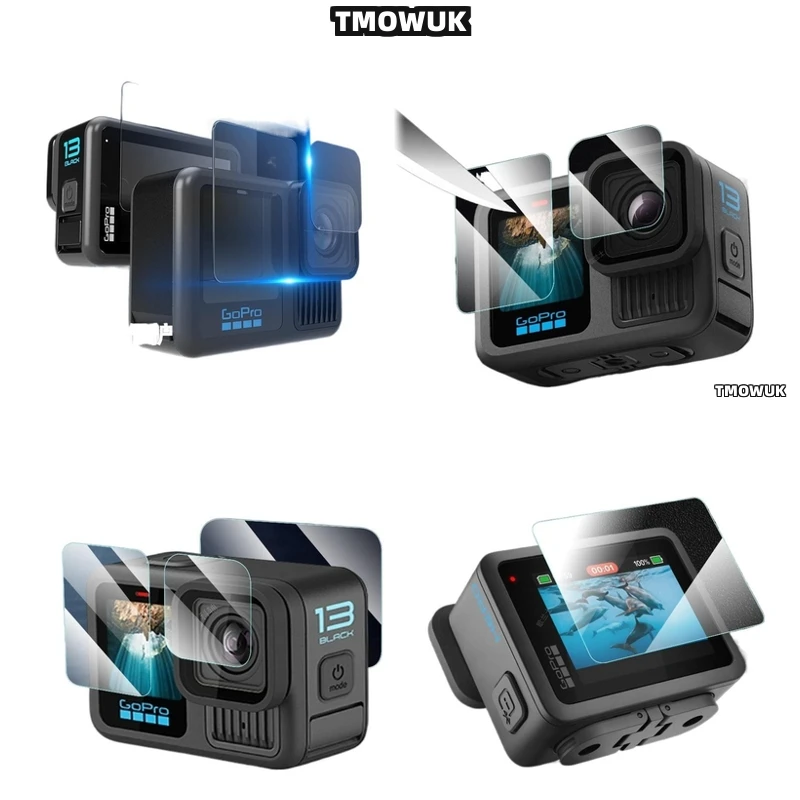 For GoPro Hero 13 – 9H HD Scratch Resistant Tempered Glass Protector Set – Screen & Lens Full Protection – Shatterproof & Bubble
For GoPro Hero 13 – 9H HD Scratch Resistant Tempered Glass Protector Set – Screen & Lens Full Protection – Shatterproof & Bubble