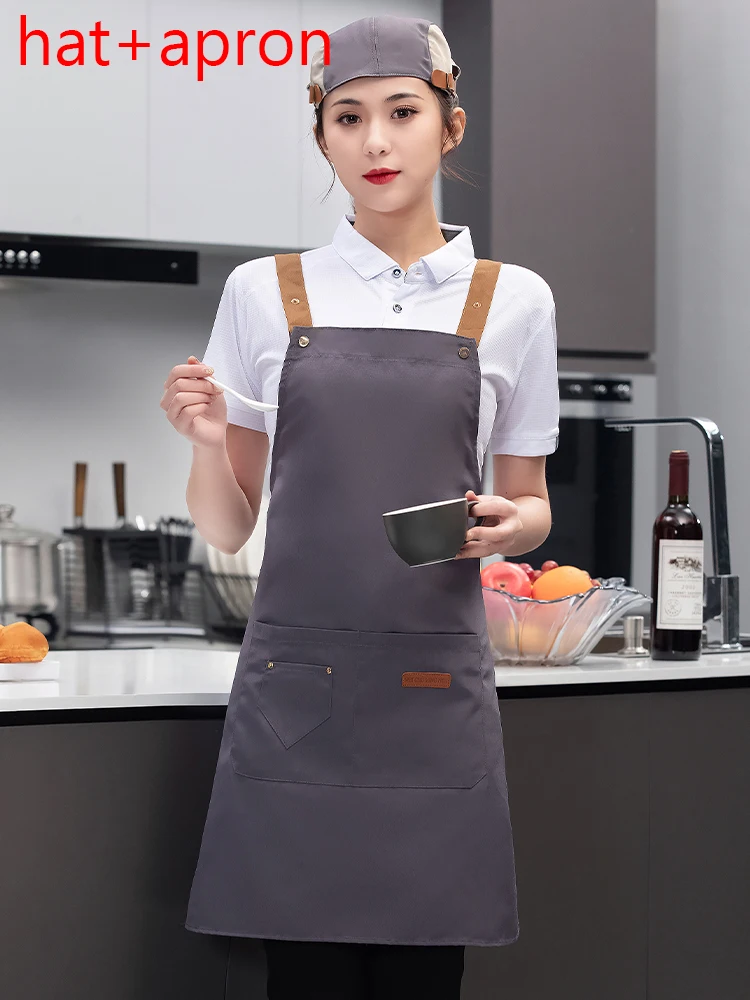 Catering Working Set Restaurant Kitchen Apron Cooking Hat for BBQ Baking Milk Tea Cafes Beauty Nails Studios Uniform Household
Catering Working Set Restaurant Kitchen Apron Cooking Hat for BBQ Baking Milk Tea Cafes Beauty Nails Studios Uniform Household