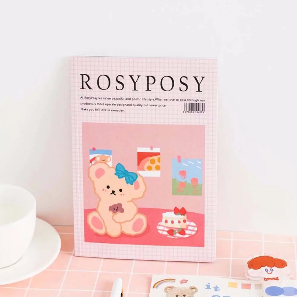 Decor Cute Journal Diary Stickers Cartoon Bear INS Style Decoration Stickers Rosy Posy 20 Page Notebook Sticker Set
Decor Cute Journal Diary Stickers Cartoon Bear INS Style Decoration Stickers Rosy Posy 20 Page Notebook Sticker Set