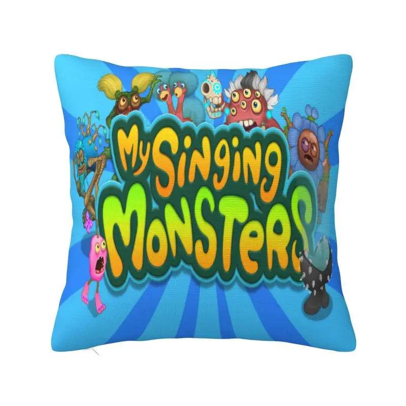 Роскошные наволочки на игровую площадку с надписью «My Sing Monsters», Полиэстеровая декоративная подушка, квадратная наволочка для автомобиля
Роскошные наволочки на игровую площадку с надписью «My Sing Monsters», Полиэстеровая декоративная подушка, квадратная наволочка для автомобиля