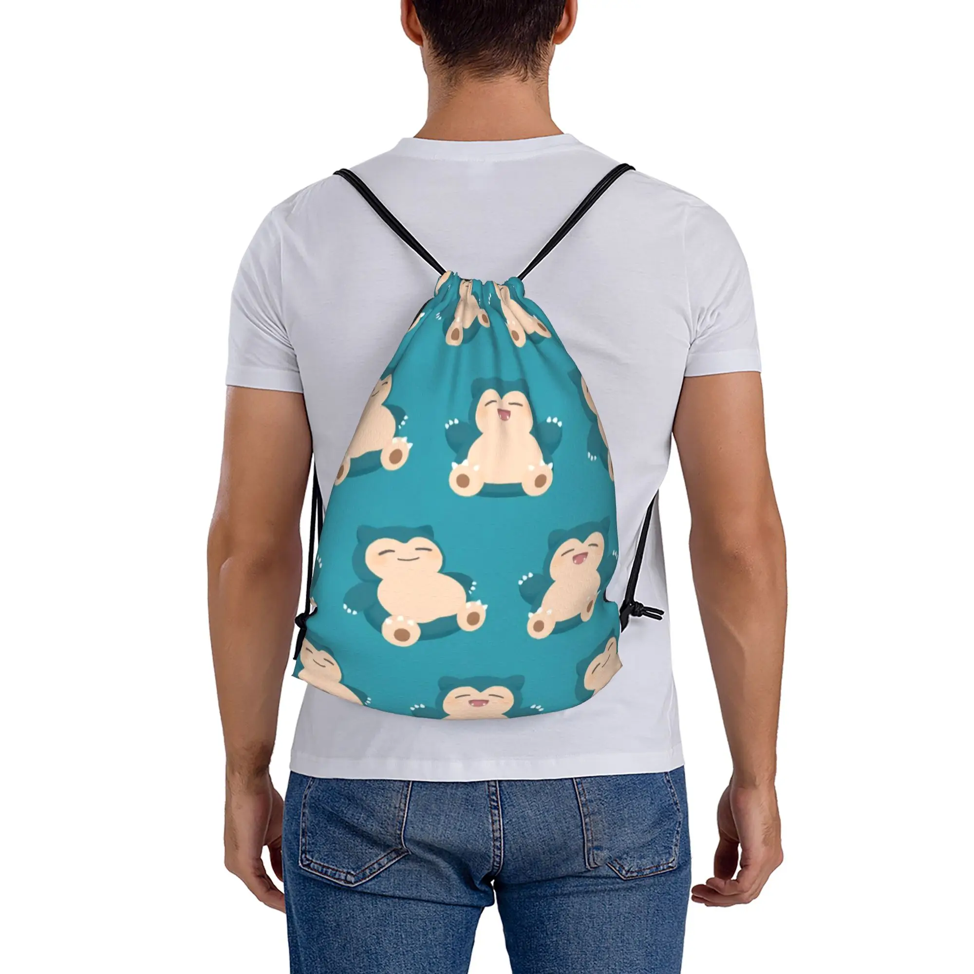 Многофункциональный карманный рюкзак Snorlax 4 Pokemon для мужчин и женщин, дорожная сумка для подростков, сумки на шнурке с принтом
Многофункциональный карманный рюкзак Snorlax 4 Pokemon для мужчин и женщин, дорожная сумка для подростков, сумки на шнурке с принтом