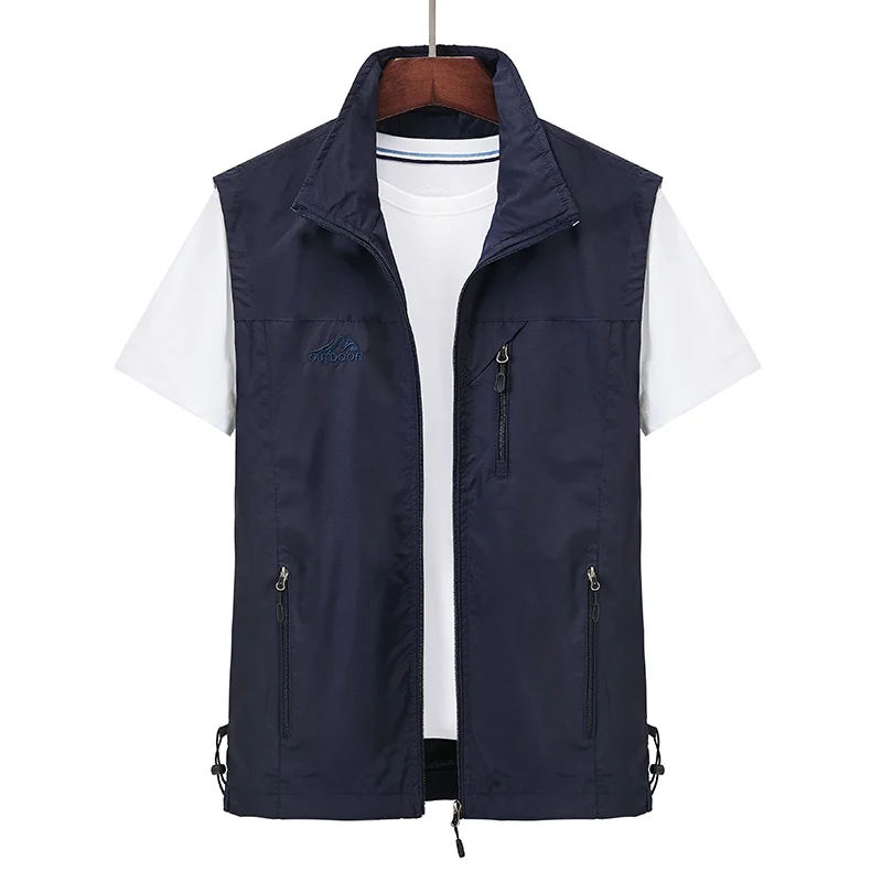 Summer Men Tactical Hiking Fishing Vest Multi-pocket Photographer Waistcoat Outdoor Leisure Male Thin Cargo Jacket Vests M-5XL
Summer Men Tactical Hiking Fishing Vest Multi-pocket Photographer Waistcoat Outdoor Leisure Male Thin Cargo Jacket Vests M-5XL