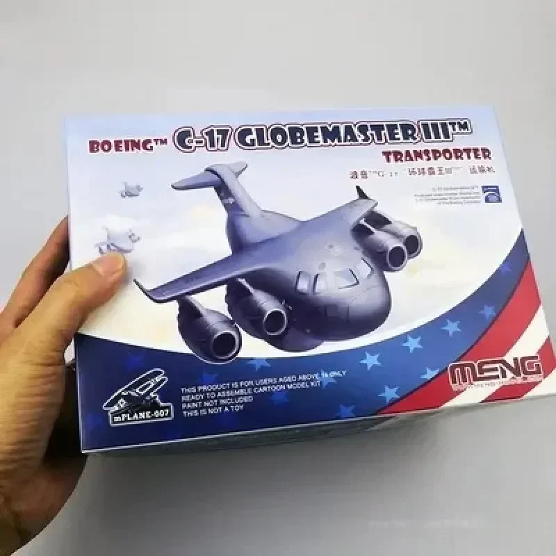 Meng mPLANE-007 C-17 Globemaster III Transporter Q Edition Assembly Plane Model Kits Plastic Building Kit Hobby Toy Kits DIY
Meng mPLANE-007 C-17 Globemaster III Transporter Q Edition Assembly Plane Model Kits Plastic Building Kit Hobby Toy Kits DIY