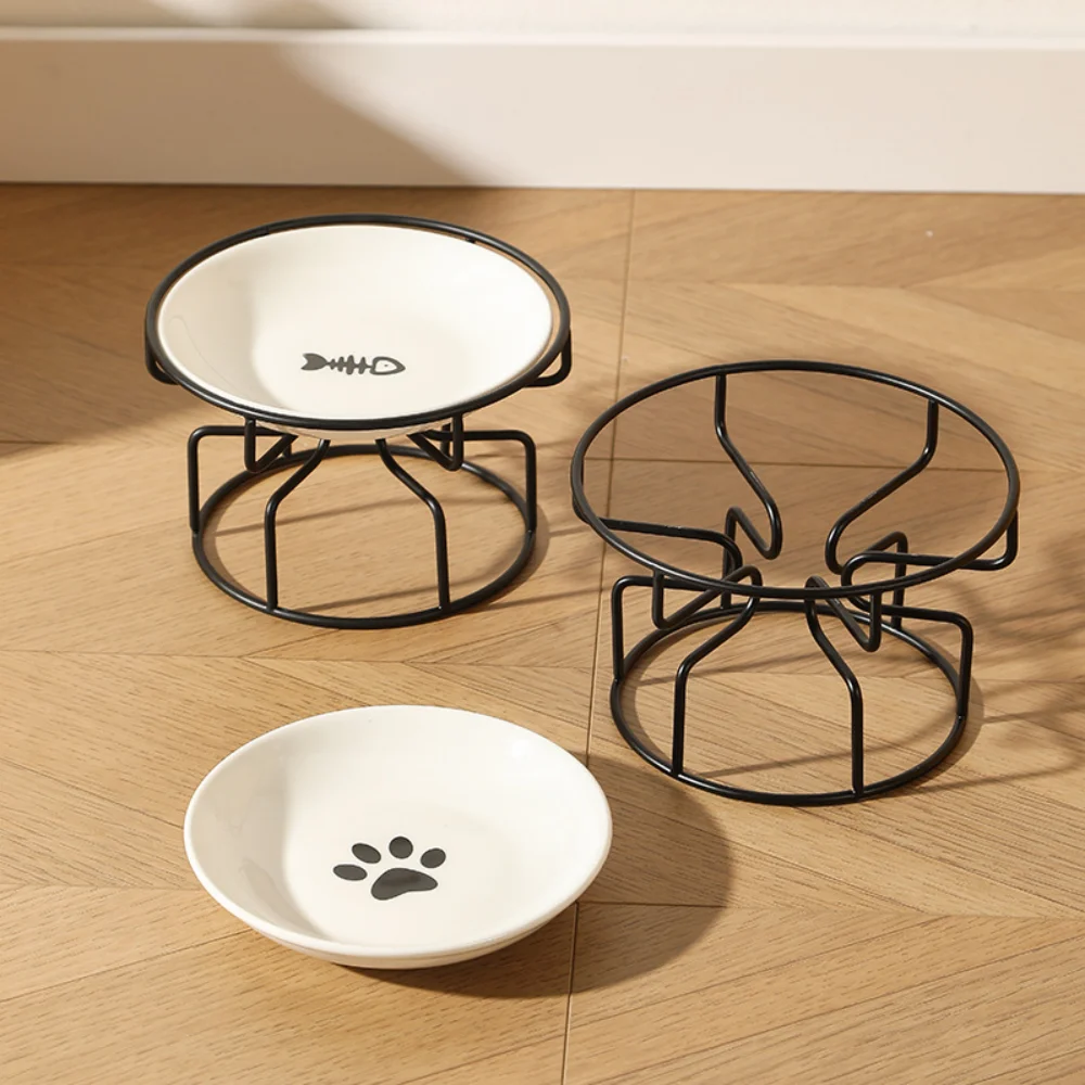 Pet Ceramic Bowl High Footed Ceramic Cat Food Bowl Snack Can Plate Anti Cervical Spondylosis and Anti Overturning Cat Food Bowl
Pet Ceramic Bowl High Footed Ceramic Cat Food Bowl Snack Can Plate Anti Cervical Spondylosis and Anti Overturning Cat Food Bowl