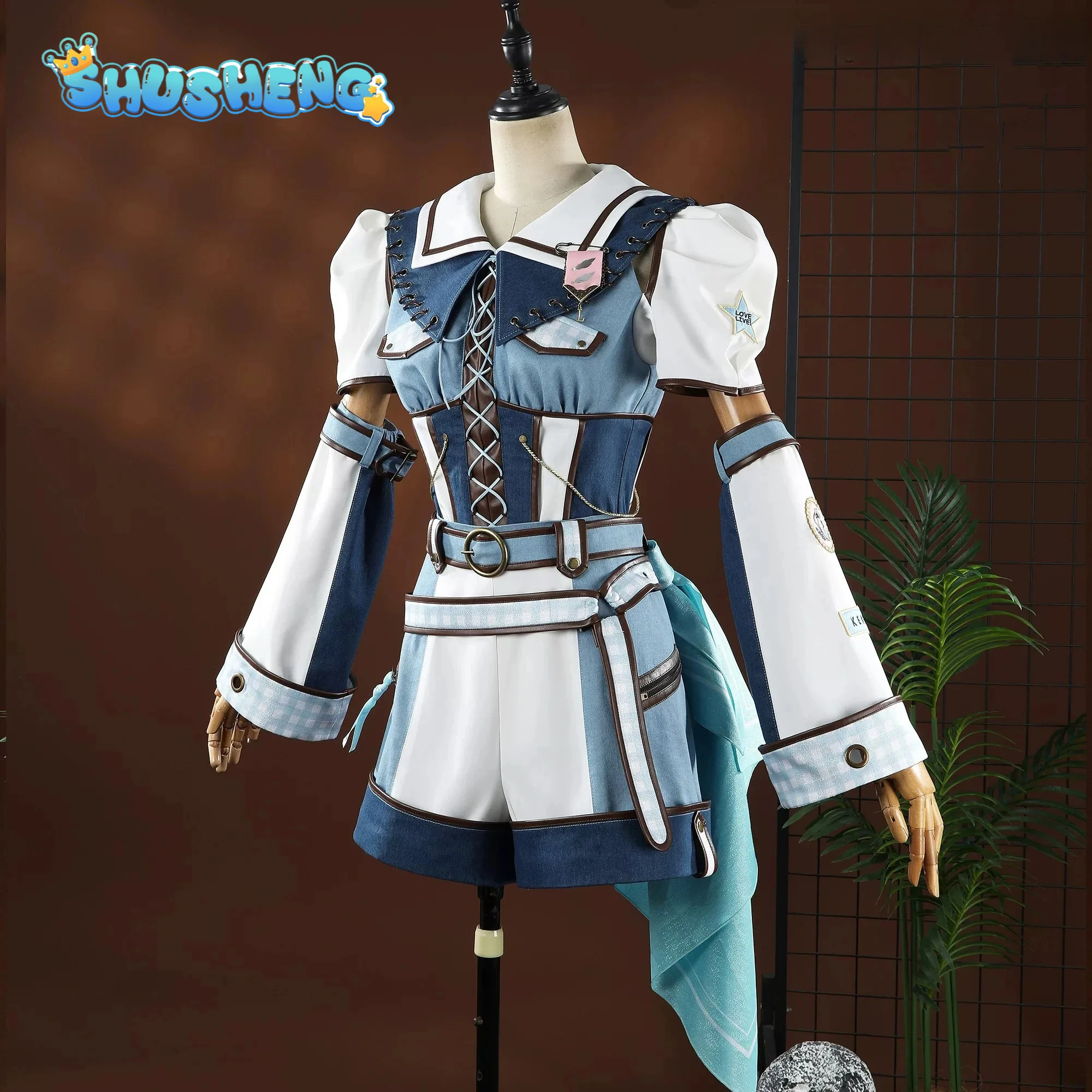 Anime LoveLive! Liella Tang Keke 7th Touring Concert Sweet girl Suit Lovely Uniform Cosplay Costume Halloween Party Outfit dress
Anime LoveLive! Liella Tang Keke 7th Touring Concert Sweet girl Suit Lovely Uniform Cosplay Costume Halloween Party Outfit dress