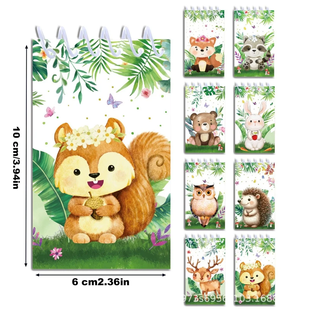 8-Pack Woodland Animal Spiral Notebook Forest Mini Pocket Notepad for Students Kids Office Gift
8-Pack Woodland Animal Spiral Notebook Forest Mini Pocket Notepad for Students Kids Office Gift