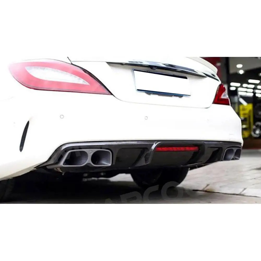 JMCARCOOL Carbon Fiber Rear Diffuser For Benz CLS Class W218 CLS300 CLS350 AMG Sport 2011-2014 Bumper Lip Protect Extension
JMCARCOOL Carbon Fiber Rear Diffuser For Benz CLS Class W218 CLS300 CLS350 AMG Sport 2011-2014 Bumper Lip Protect Extension
