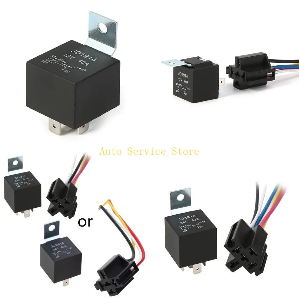 462A Waterproof Car Relays Harness 12V/24V 4 5 Pin Automotive Relays
462A Waterproof Car Relays Harness 12V/24V 4 5 Pin Automotive Relays