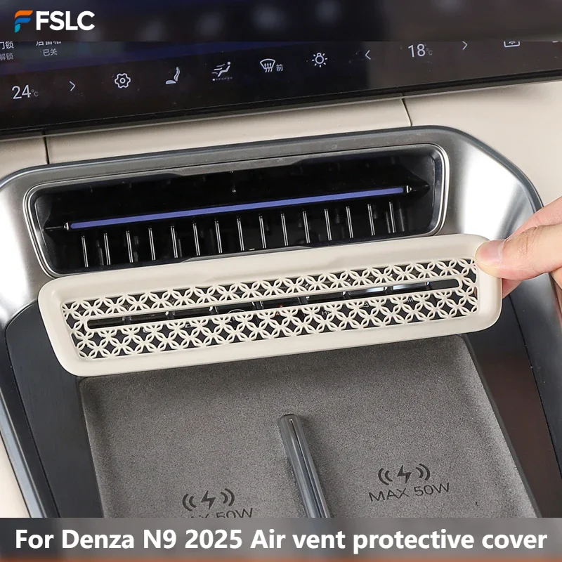 ⭐Genuine⭐ Car Upgrade Front & Rear AC Air Vent Protective Cover For Denza N9 2025 Interior Accessories Anti-Blocking Grille Trim
⭐Genuine⭐ Car Upgrade Front & Rear AC Air Vent Protective Cover For Denza N9 2025 Interior Accessories Anti-Blocking Grille Trim