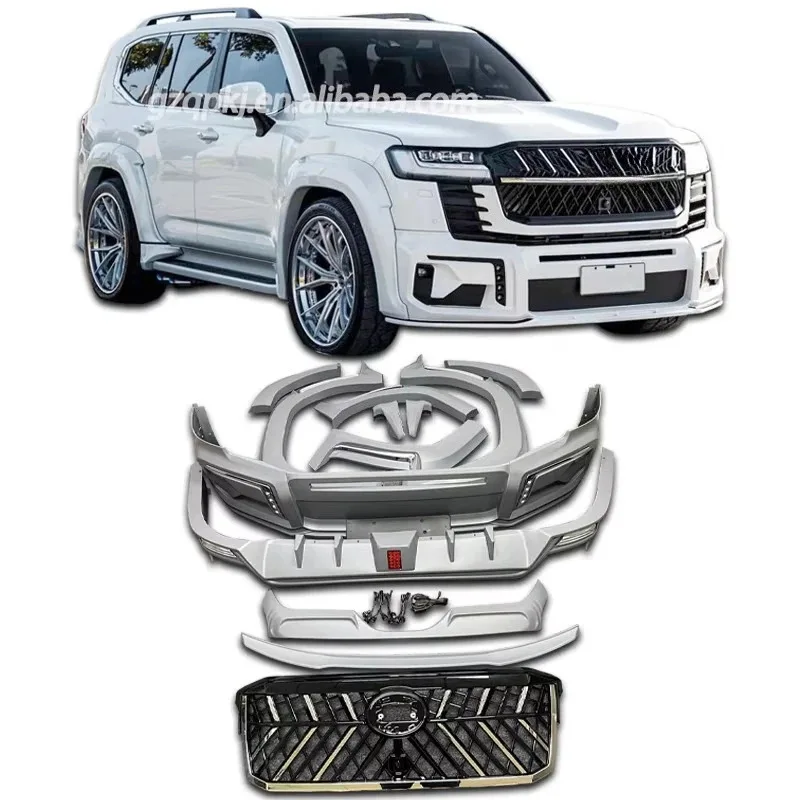 LC300 WALD Style Body Kit 2022-2023 - Решетка переднего и заднего бампера, спойлер, колесо, брови
LC300 WALD Style Body Kit 2022-2023 - Решетка переднего и заднего бампера, спойлер, колесо, брови