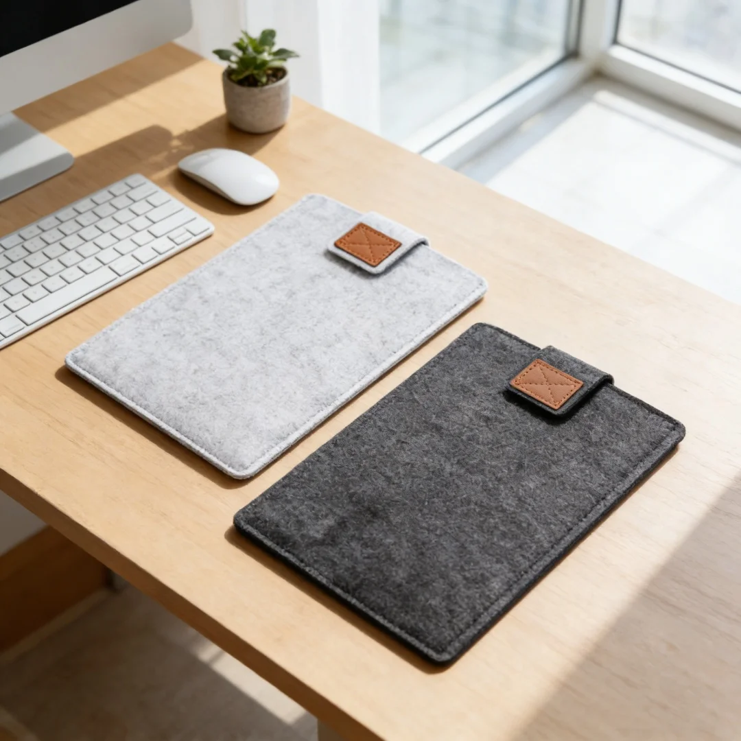 Felt Tablet Pouch with Magnetic Snap Flap Anti-Scratch Sleeve for 11/13/15 Inch iPads & Ultrabooks Slim Portable for Office Trav
Felt Tablet Pouch with Magnetic Snap Flap Anti-Scratch Sleeve for 11/13/15 Inch iPads & Ultrabooks Slim Portable for Office Trav