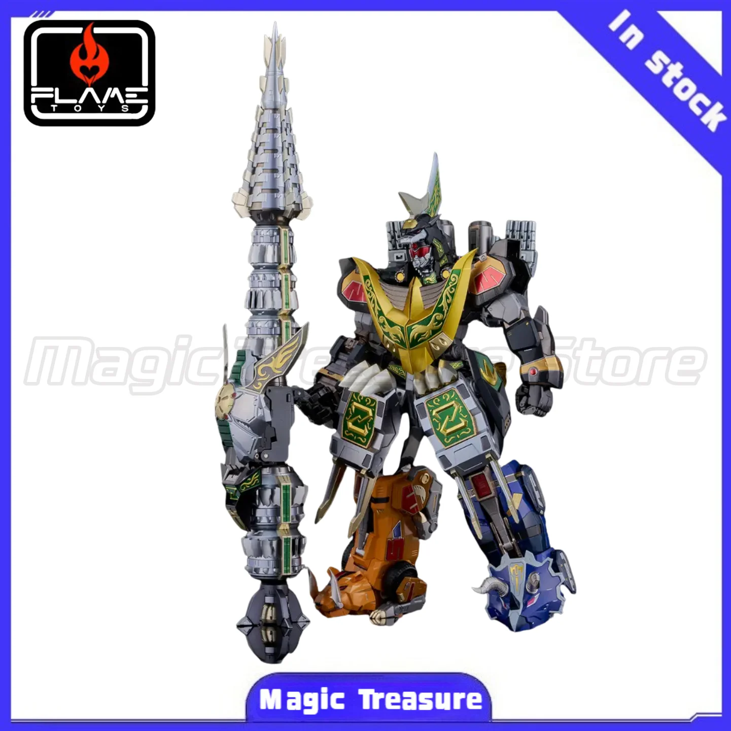 【MT】FLAMETOYS Sentinel Go! Kara Kuri Combine Mighty Morphin Power Rangers Dragonzord Mecha
【MT】FLAMETOYS Sentinel Go! Kara Kuri Combine Mighty Morphin Power Rangers Dragonzord Mecha