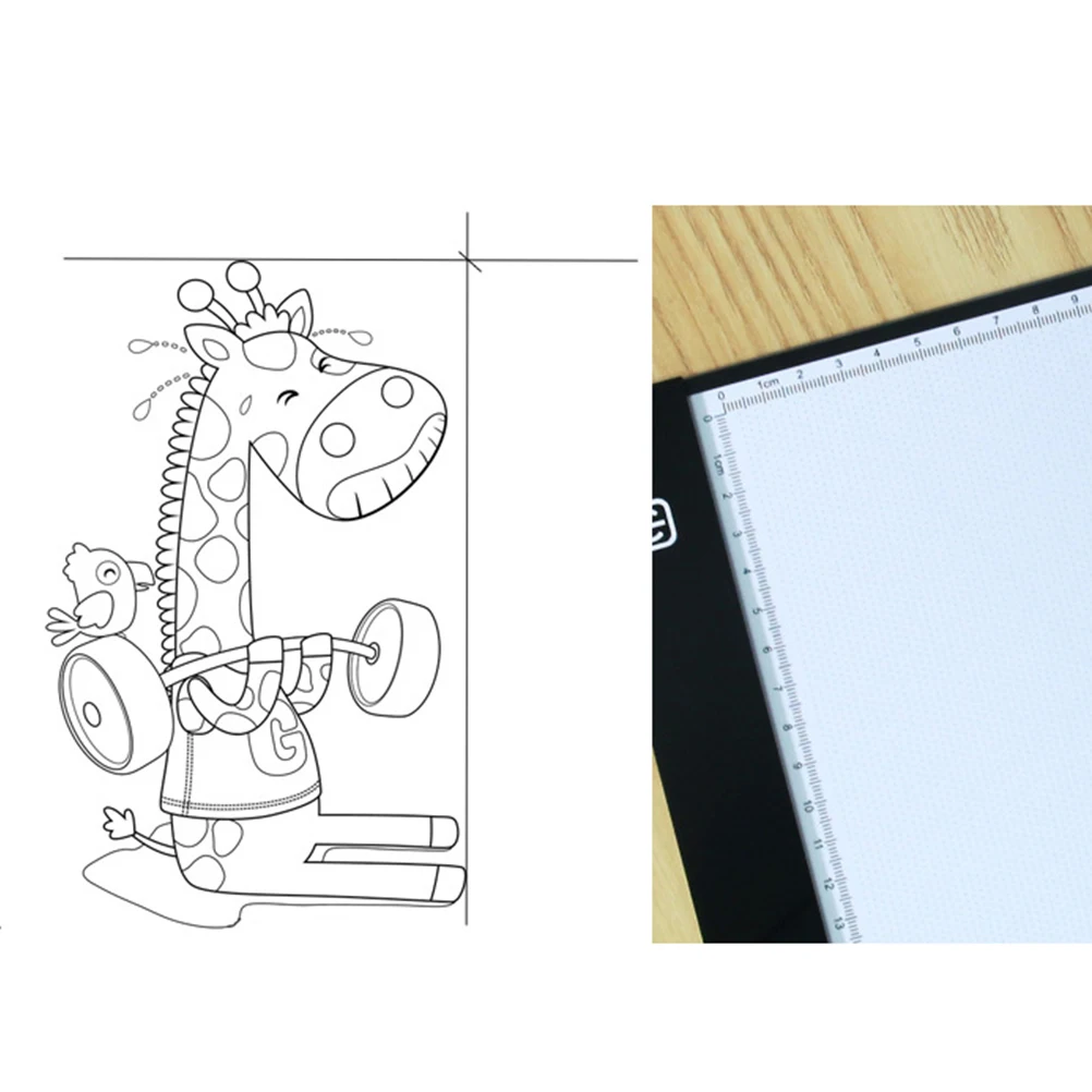 A4 Copy Board LED Light Writing Desk Third Gear Illuminating Board Calligraphy Drawing Board with Scale Stencil Artist Drawing L
A4 Copy Board LED Light Writing Desk Third Gear Illuminating Board Calligraphy Drawing Board with Scale Stencil Artist Drawing L