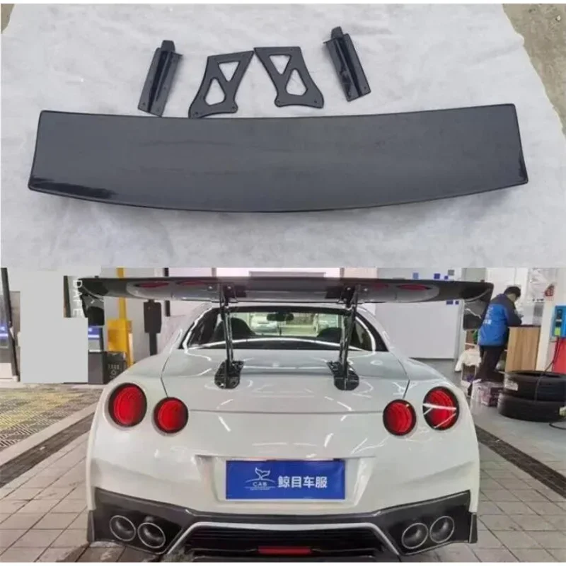 Настоящее углеродное волокно/FRP, задний спойлер багажника для Nissan GT-R GTR R35 2008-2022
Настоящее углеродное волокно/FRP, задний спойлер багажника для Nissan GT-R GTR R35 2008-2022