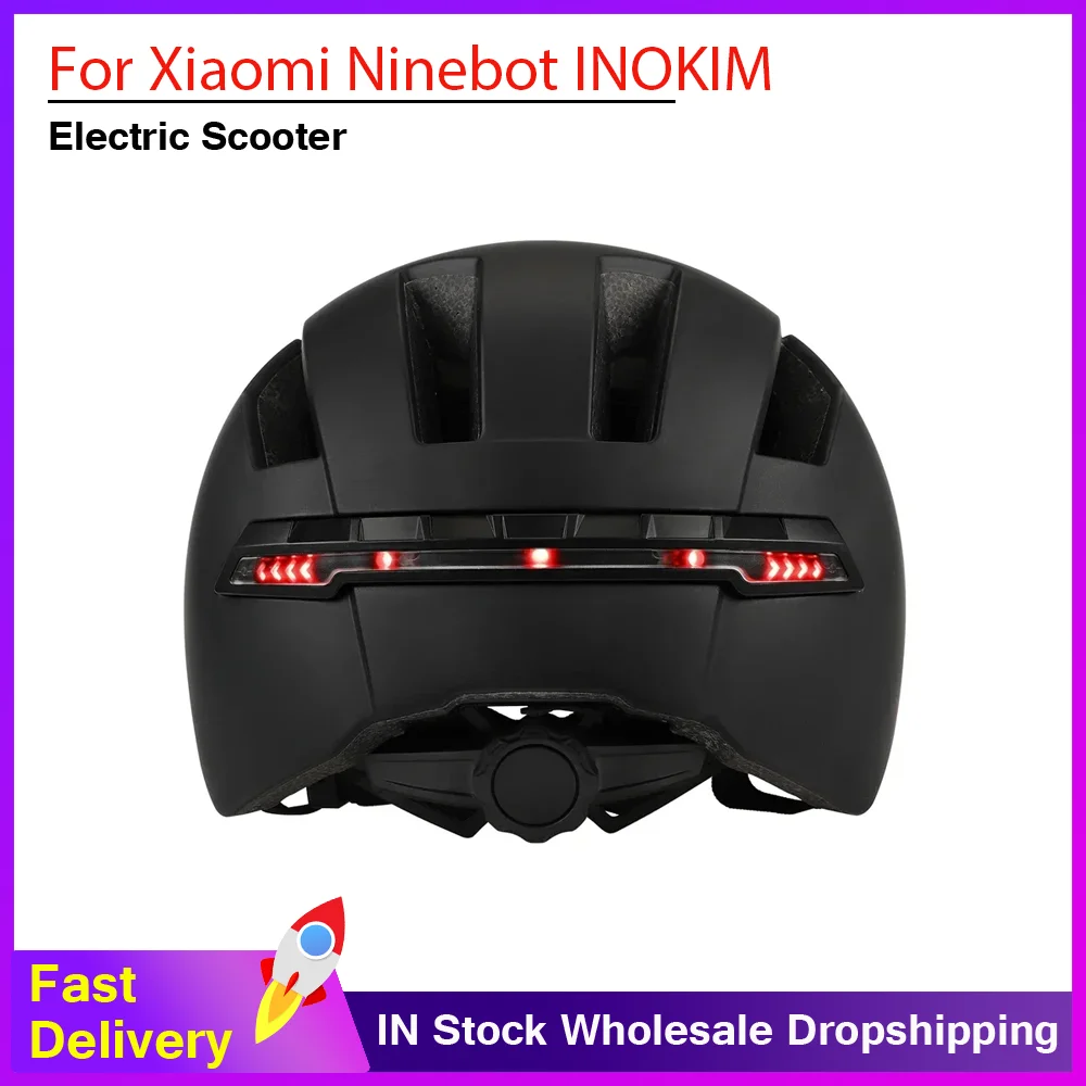 E-Scooter Safety Helmet with Remote Control LED Turn Signal Light for Xiaomi Scooter for Ninebot for INOKIM for Dualtron Parts
E-Scooter Safety Helmet with Remote Control LED Turn Signal Light for Xiaomi Scooter for Ninebot for INOKIM for Dualtron Parts