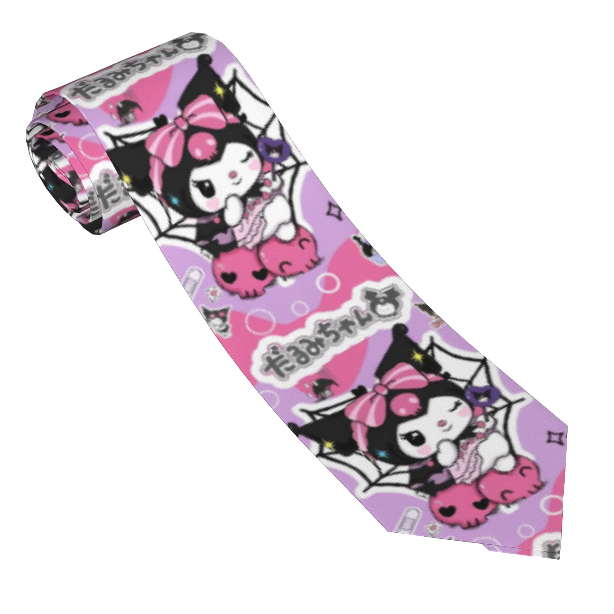 Kawaii Kuromi Necktie Men Polyester 8 cm Casual Wide Neck Ties Cute Cartoon for Mens Suits Accessories Gravatas Wedding Gift
Kawaii Kuromi Necktie Men Polyester 8 cm Casual Wide Neck Ties Cute Cartoon for Mens Suits Accessories Gravatas Wedding Gift