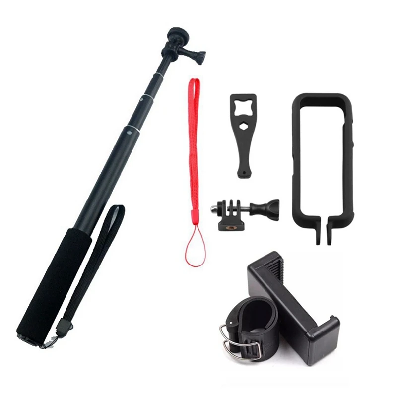 Для Insta360 One X2 Essential Cage Набор защитных рам, идеально подходит для любителей селфи-палок
Для Insta360 One X2 Essential Cage Набор защитных рам, идеально подходит для любителей селфи-палок