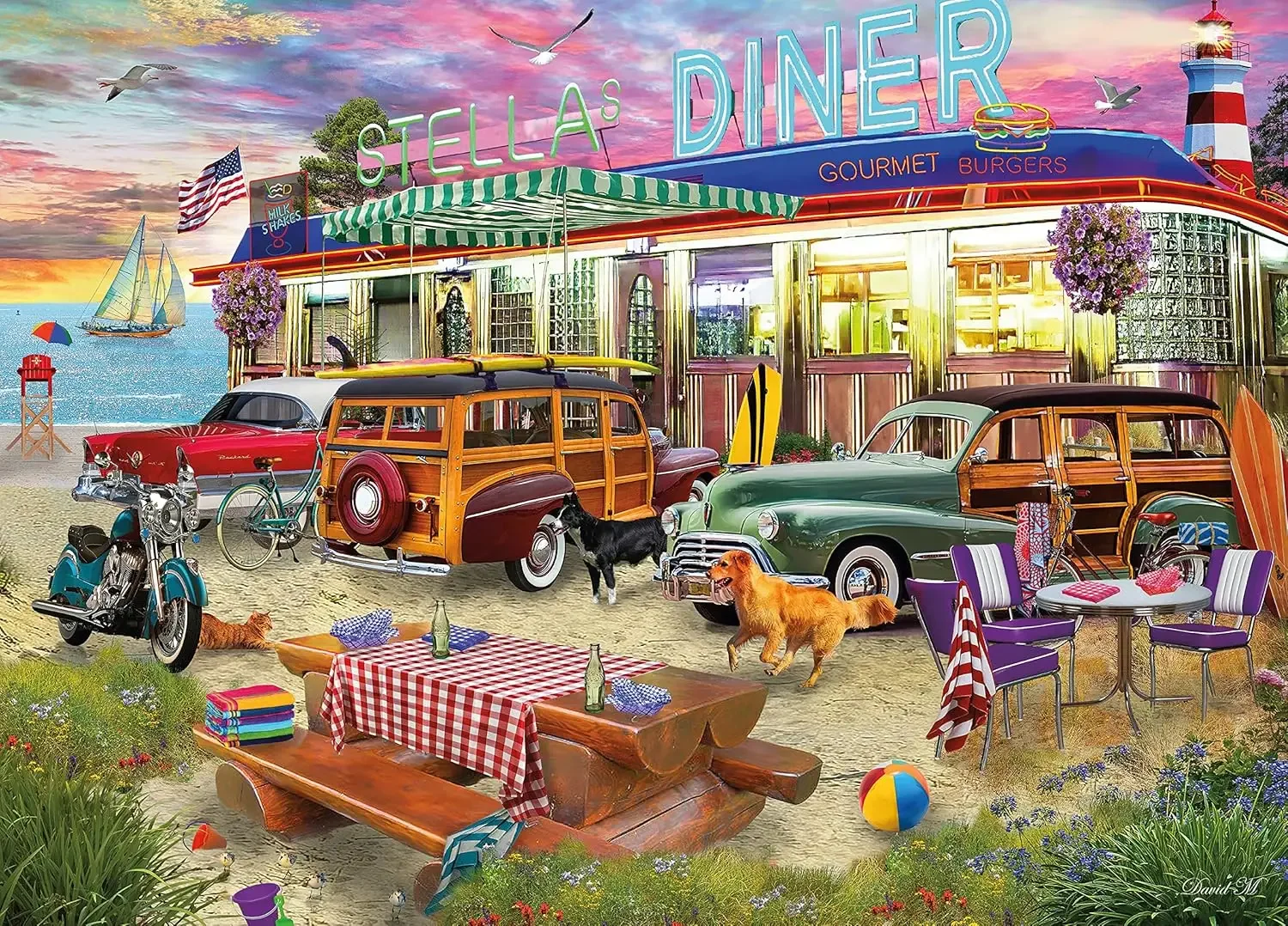1000/500/300/120 Pieces Beach Diner Jigsaw Puzzles for Adults Home Decor Games Family Landscape Puzzles Educational Toys Gifts
1000/500/300/120 Pieces Beach Diner Jigsaw Puzzles for Adults Home Decor Games Family Landscape Puzzles Educational Toys Gifts