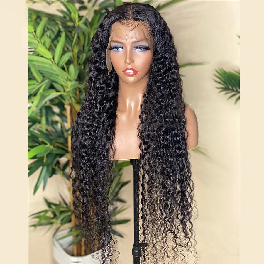 Soft 180Density 26Inch Glueless Long Natural Black Kinky Curly Deep Lace Front Wig For Women With Baby Hair Preplucked Daily
Soft 180Density 26Inch Glueless Long Natural Black Kinky Curly Deep Lace Front Wig For Women With Baby Hair Preplucked Daily