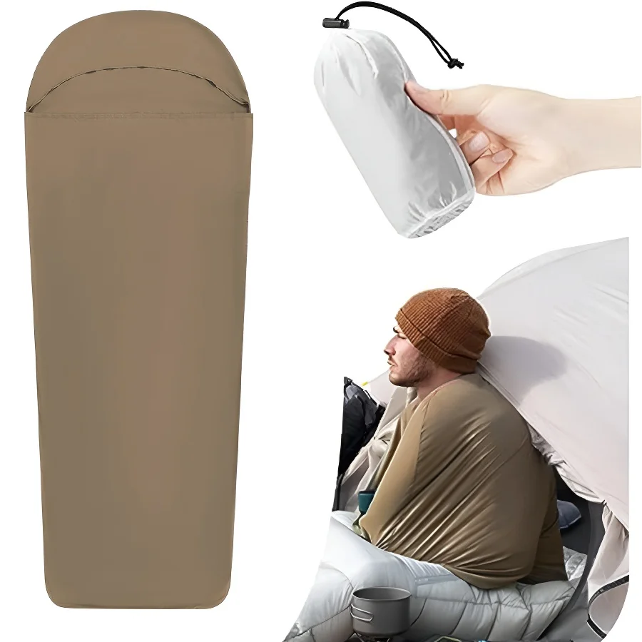 Ultralight Washable Sleeping Bag Liner,Lightweight Adult Sleep Sack & Travel Sheets for Backpacking,Hotel,Camping,Hostels
Ultralight Washable Sleeping Bag Liner,Lightweight Adult Sleep Sack & Travel Sheets for Backpacking,Hotel,Camping,Hostels