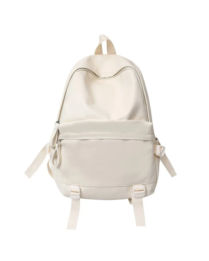 Collegiate casual backpack Japanese simple college student schoolbag women's trendy cool backpack men's leather PU large
Collegiate casual backpack Japanese simple college student schoolbag women's trendy cool backpack men's leather PU large