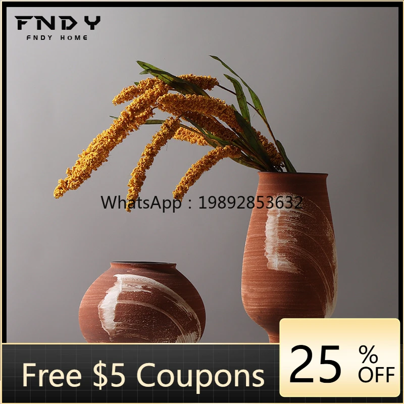 LYY Modern Minimalist Ceramic Vase Brush Creative Living Room Flower Arrangement Hydroponic Fresh Flowers Dried Flowers Ornament
LYY Modern Minimalist Ceramic Vase Brush Creative Living Room Flower Arrangement Hydroponic Fresh Flowers Dried Flowers Ornament