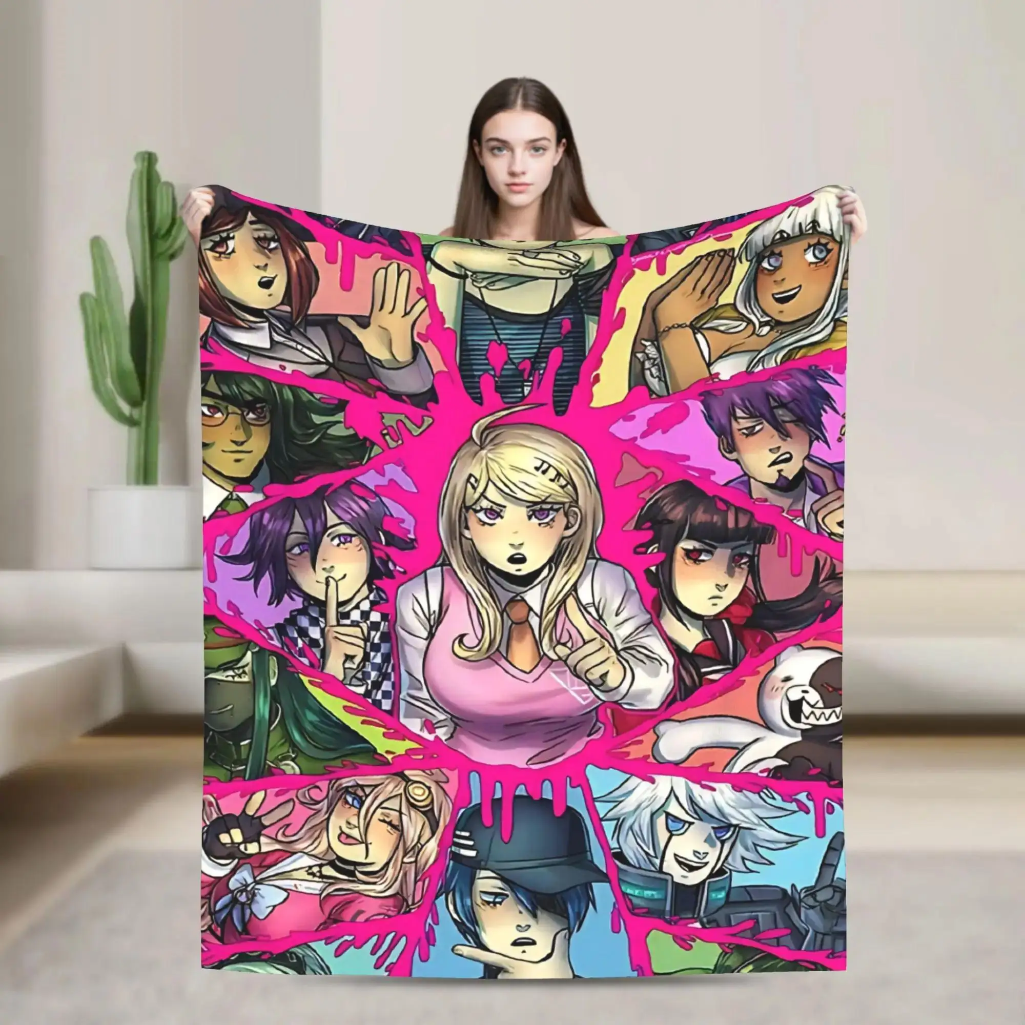 Новое теплое мягкое одеяло Dangan Ronpa V, эстетичный плюшевый плед для дивана, кровати, фланелевое одеяло для пикника, покрывало
Новое теплое мягкое одеяло Dangan Ronpa V, эстетичный плюшевый плед для дивана, кровати, фланелевое одеяло для пикника, покрывало