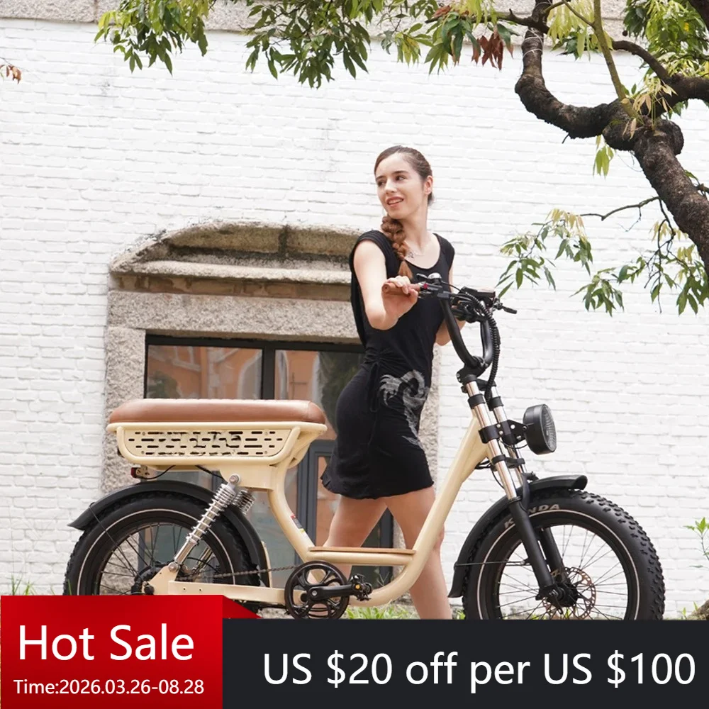 Tc Onesport W77 city electric bicycle 48V lithium battery 250W motor 7-speed aluminum alloy frame, hydraulic disc brake 70-90 ki
Tc Onesport W77 city electric bicycle 48V lithium battery 250W motor 7-speed aluminum alloy frame, hydraulic disc brake 70-90 ki