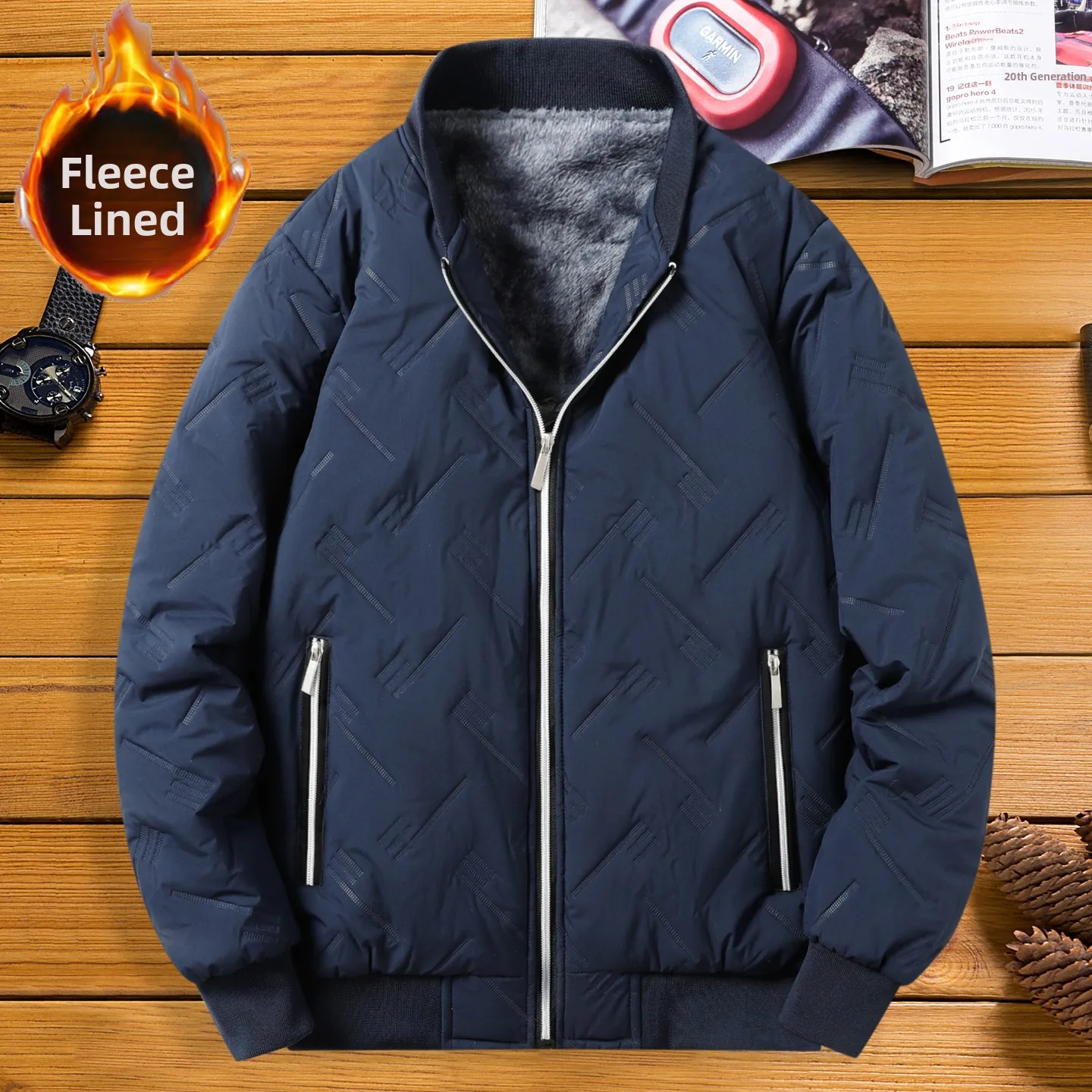 Thiened Fce Lined ort Sle Baseball Collar Cotton Jaet for Middle-Aged Men Winter Warm Casual Outerwear Coat
Thiened Fce Lined ort Sle Baseball Collar Cotton Jaet for Middle-Aged Men Winter Warm Casual Outerwear Coat
